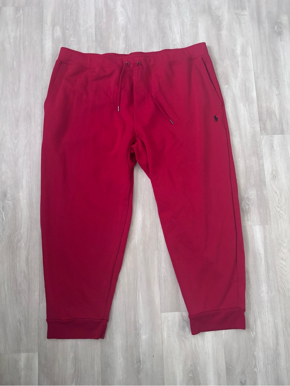 POLO Ralph Lauren Red Sweatpants with Drawstring 2XB